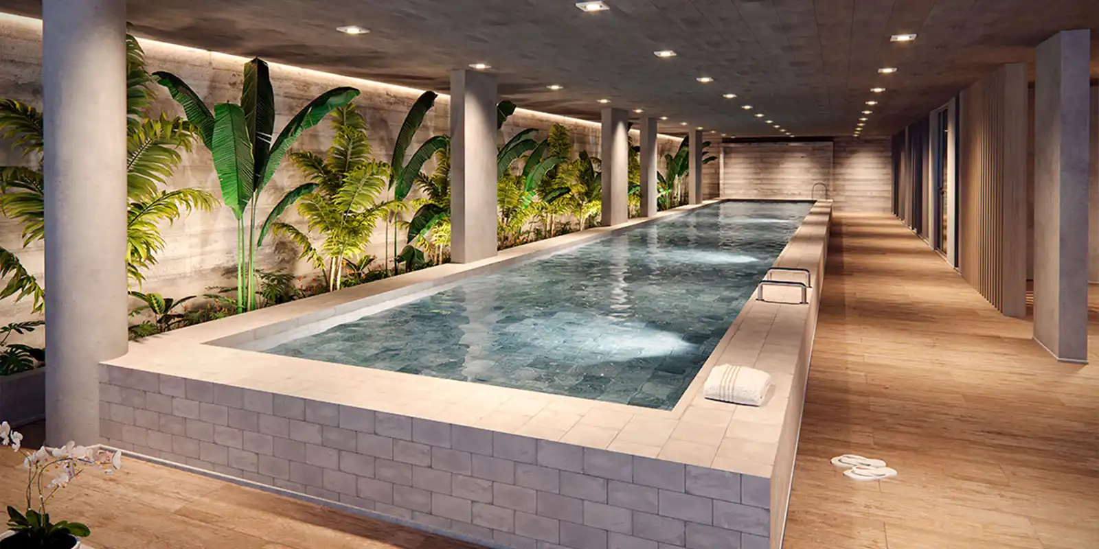 Piscina Coberta Aquecida