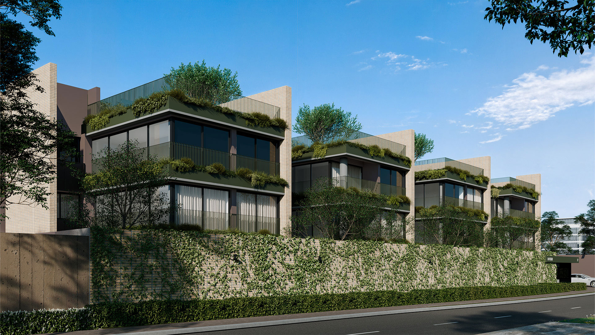 D/Oscar Duplex Rooftop Vista