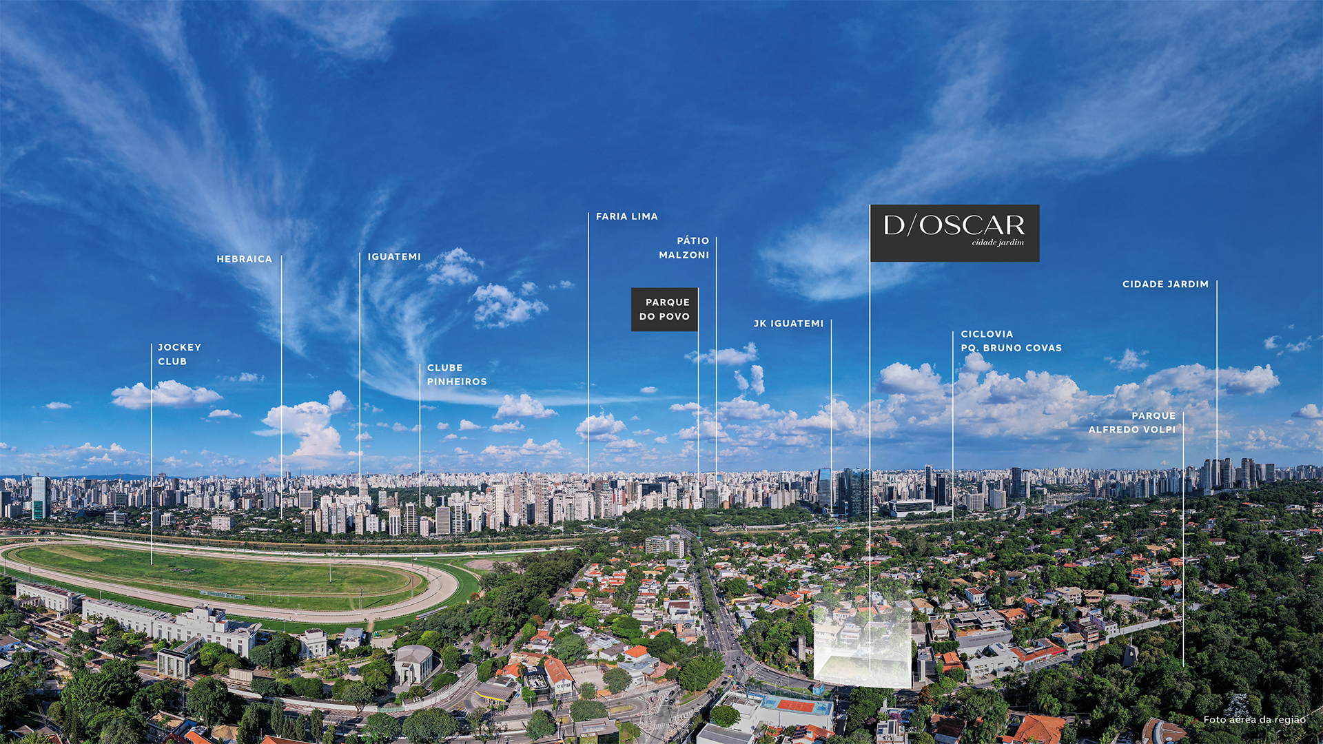 Localização D/Oscar Cidade Jardim Vista Panorâmica
